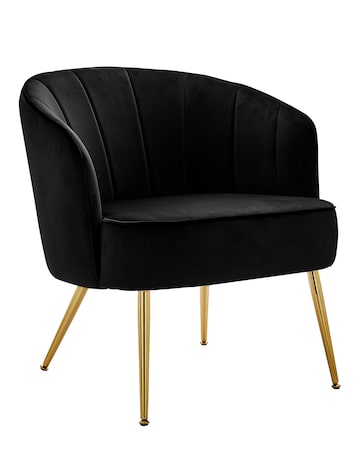 Joanna Hope Esme Velvet Accent Chair