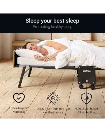 Jay-Be Grand Folding Bed with e-Pocket Mattress - Single