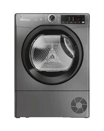 Hoover H-DRY 350 HRE C10TBER-80 10kg Condenser Tumble Dryer Graphite + Install
