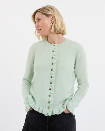 Frill Knit Cardigan