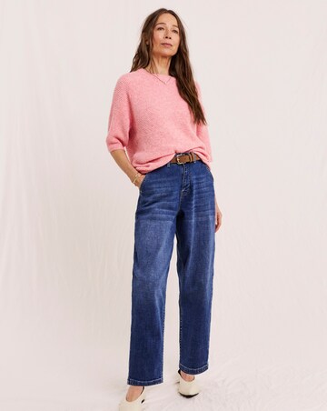 Julipa Short Sleeve Button Back Jumper