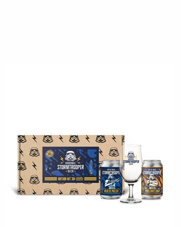 Original Stormtrooper Thirst Aid Kit and Chalice Glass Gift Set 6 x 330ml