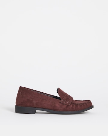 Nala Classic Puckered Loafer - Wide Fit (E)
