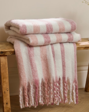 Wylder Beechwood Stripe Throw 140x180cm
