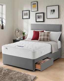 Silentnight Miracoil Mattress Divan Set with 2 Drawers