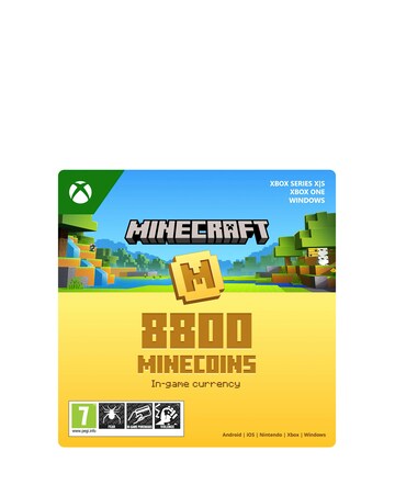 Minecraft Minecoins: 8800 Coins (Digital Download)