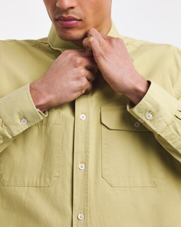 Armor Lux Shirt Jacket - Pale Olive