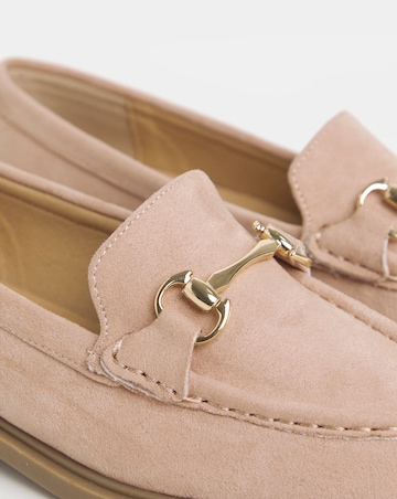 Saskia Snaffle Trim Loafers - Wide Fit (E)