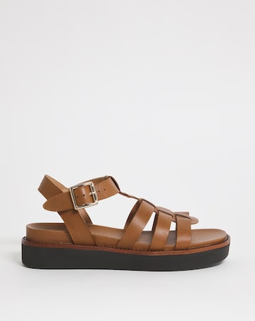 Leather Fisherman Sandal - Extra Wide Fit (EEE)