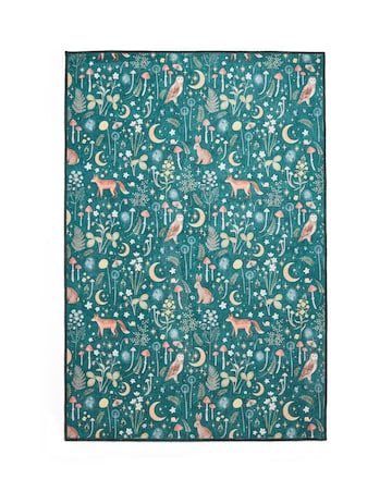 Catherine Lansfield Twilight Animals Rug