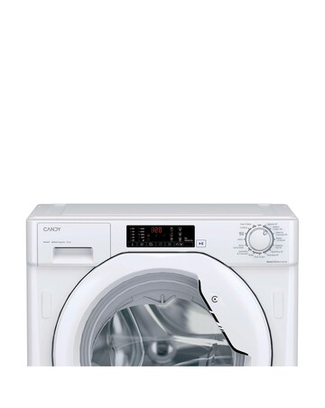 Candy CBW48TWM5J-80 Integrated 8kg Washing Machine 1400rpm White Installation