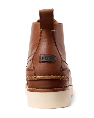 Polo Ralph Lauren Ranger Leather Workboots - Tan