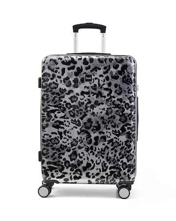 Rock Savannah Leopard Medium Suitcase