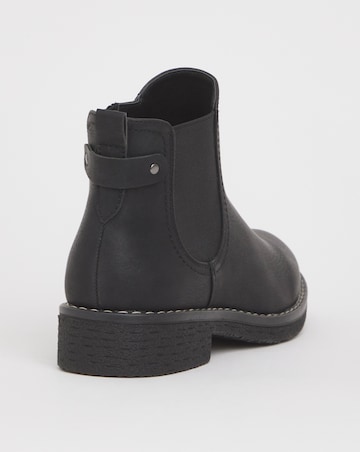 Cushion Walk Chelsea Boot Crepe Sole Wide E Fit