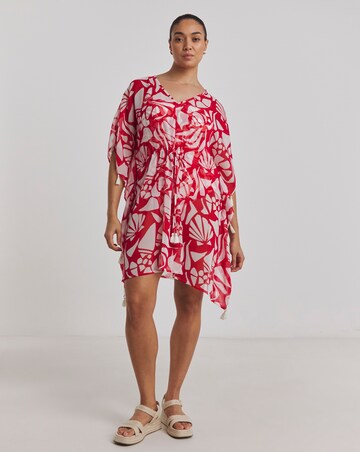 Magisculpt Shell Print Kaftan