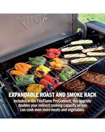 Ninja FlexFlame Outdoor Cooking System + Pro Connect App Barbecue PG305UK