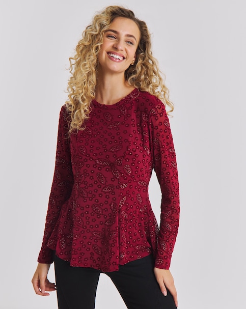 Joe Browns Mesmerising Mesh Top