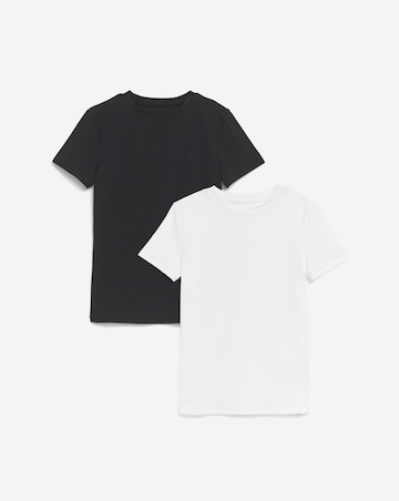 MAGISCULPT Light Control (2 Pack) Smoothing T-Shirts Black/White