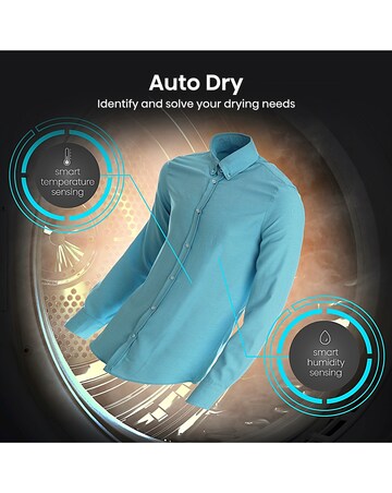 Hisense 3S Series DH3S902BW3 WiFi-enabled 9kg Heat Pump Tumble Dryer - White