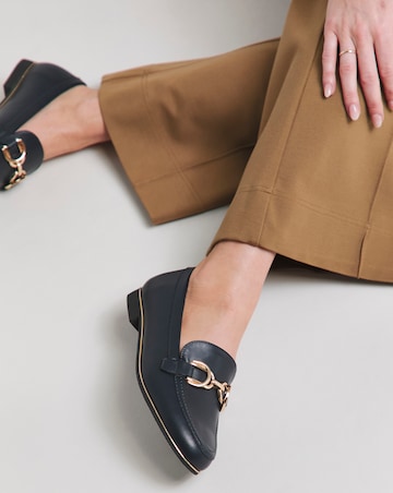 Vanessa Trim Loafer With Rand Detailing - Extra Wide Fit (EEE)
