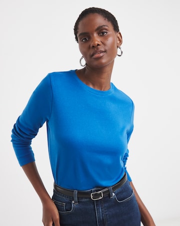 Crew Neck Long Sleeve T-Shirt
