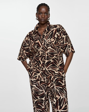Mango Claudie Printed Trouser
