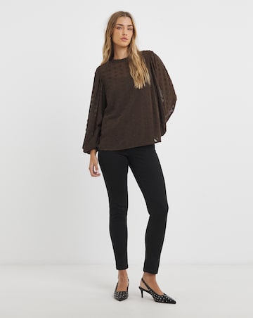 Super Stretch Premium Denim Black Slim Jeans