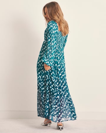 Simply Be Dobby Ombre Jacquard Maxi Dress