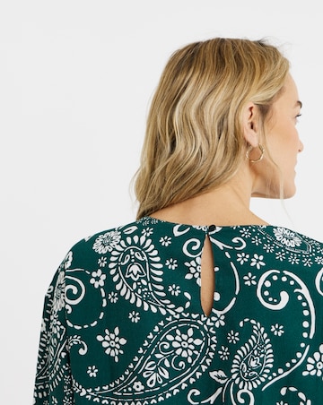 Half Sleeve Boxy Top