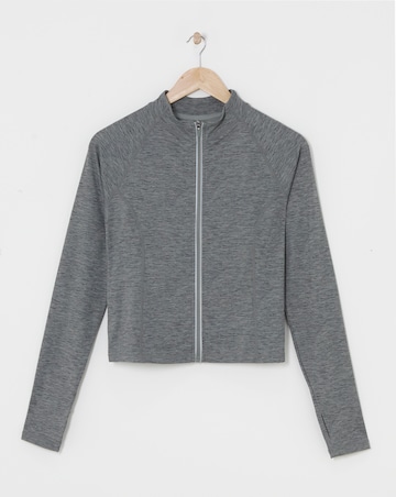 TALA SkinLuxe Zip Through Running Top