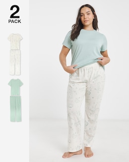 Simply Be (2 Pack) Value Pyjama Sets