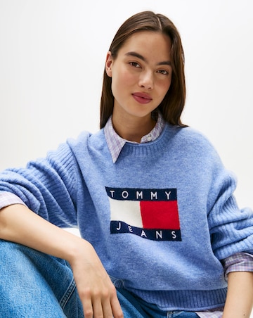 Tommy Jeans Melange Flag Sweater