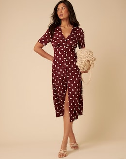 Nobody's Child Alexa Spot Midi Dress