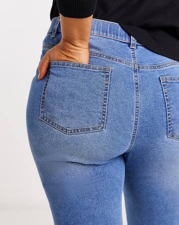 Simply Be Bue Slim Crop 24/7 Jeans