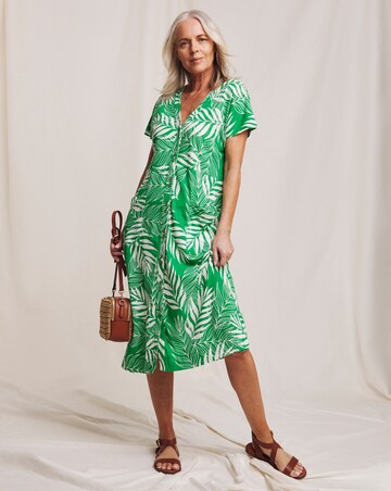 Julipa Linen Mix Jersey Pocket Dress