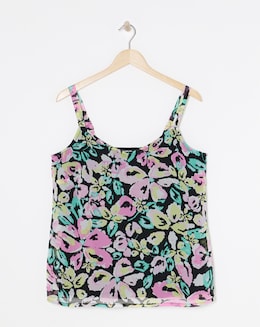 Chiffon Georgette Strappy Cami Top