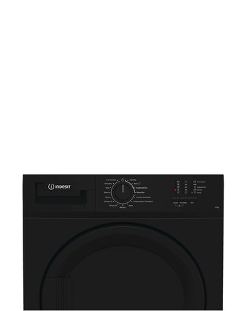 Indesit C YD C82 BBGL UK Condenser Tumble Dryer 8kg Black + Install