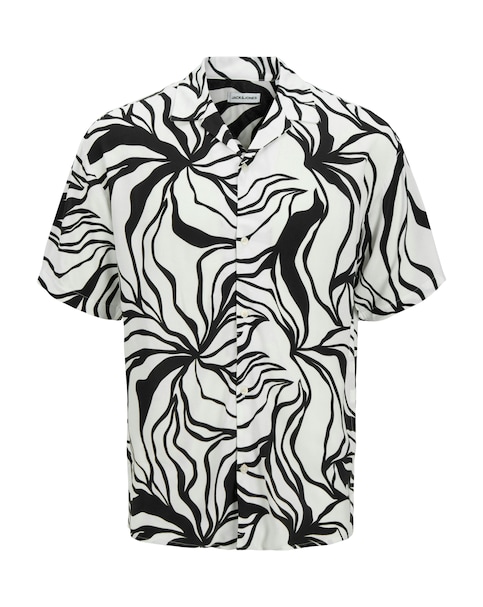 Jack & Jones Jeff Resort Printed Shirt - White