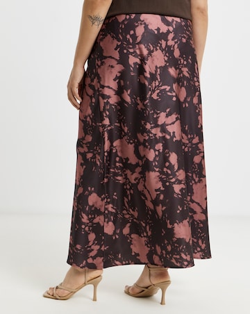 Satin Maxi Skirt