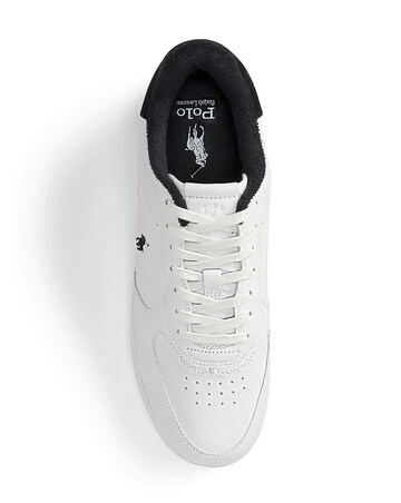Polo Ralph Lauren Masters Court Trainers - White