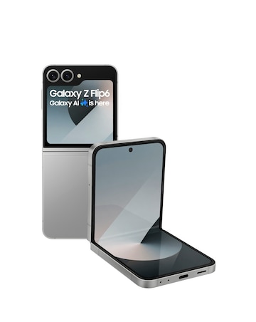 Samsung Galaxy Z Flip6 256GB 5G - Silver Shadow - Galaxy AI