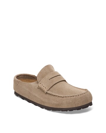 Birkenstock Classic Suede Naples Loafer - Taupe