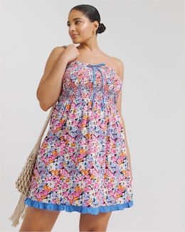 Joe Browns Floral Print Short Beach Dress