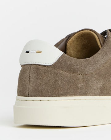 BOSS Kieran Suede Trainer - Beige