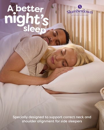 Slumberdown Chilly Nights 15 Tog Duvet + 2 Super Support Pillows Bundle