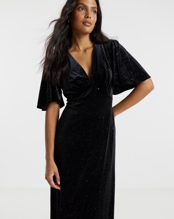 Twisted Wunder Sofia Velvet Maxi Dress