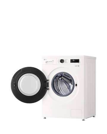 LG X10 W4X1085NWK 8kg/5kg 1400 Spin Washer Dryer - White