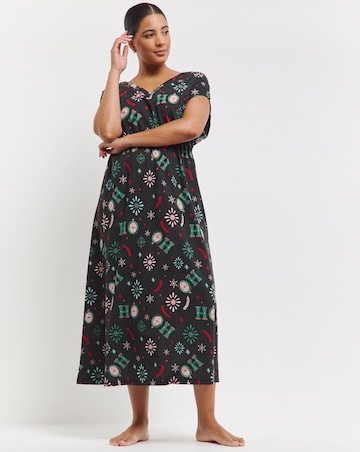 Pretty Secrets Christmas Value Maxi Nightie