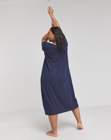Pretty Secrets Cool Stretch Lace Midi Nightie