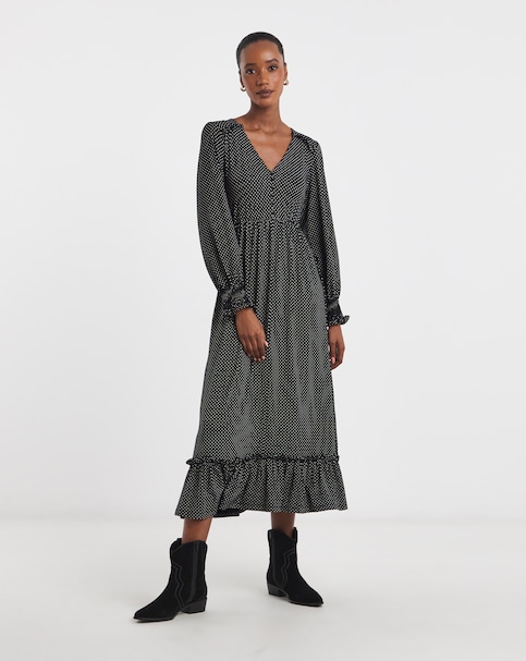 Joe Browns Polka Dot Midaxi Dress